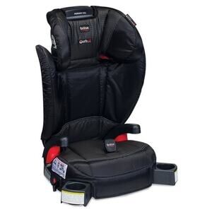 New Britax Parkway SGL Black - Booster Car Seat - Cup Holders, Easy Adjust -More